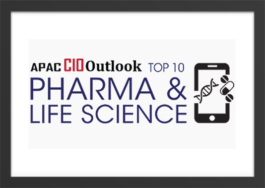 جائزة APAC CIO Outlook لأفضل 10 من مقدمي حلول التكنولوجيا الصيدلانية وعلوم الحياة - 2017