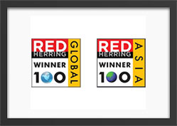 جائزة Red Herring وهي من أفضل 100 جائزة آسيوية وعالمية!