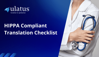 HIPPA Compliant Translation Checklist